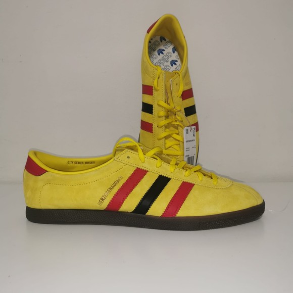 Men's Adidas Herzogenaurach City Scarlet | Color: Yellow | Size: Various - Picture 5 of 12